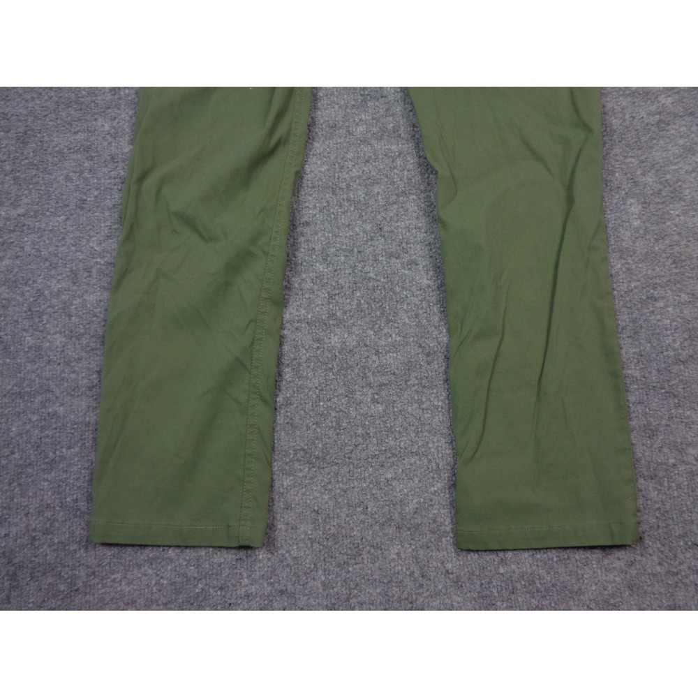 686 Everywhere Pants Men 30x30 Green Slim Fit Straight Drawstring Outdoor Travel - Picture 6 of 12
